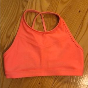 Ivivva neon pink/orange bikini top